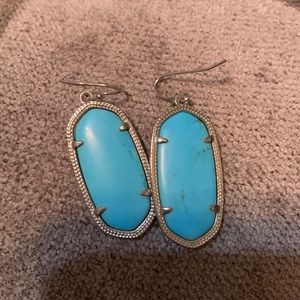 Turquoise Blue Kendra Scott Silver